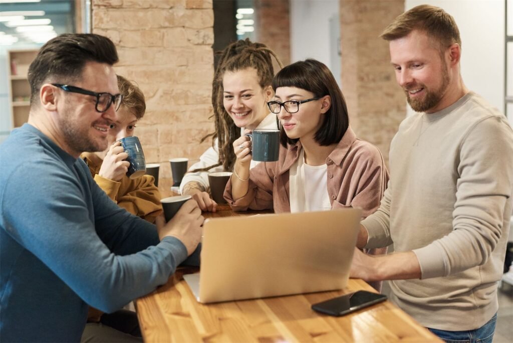 Members of the Invigor team working together