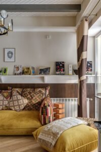 A personalised bedroom in one of the homes